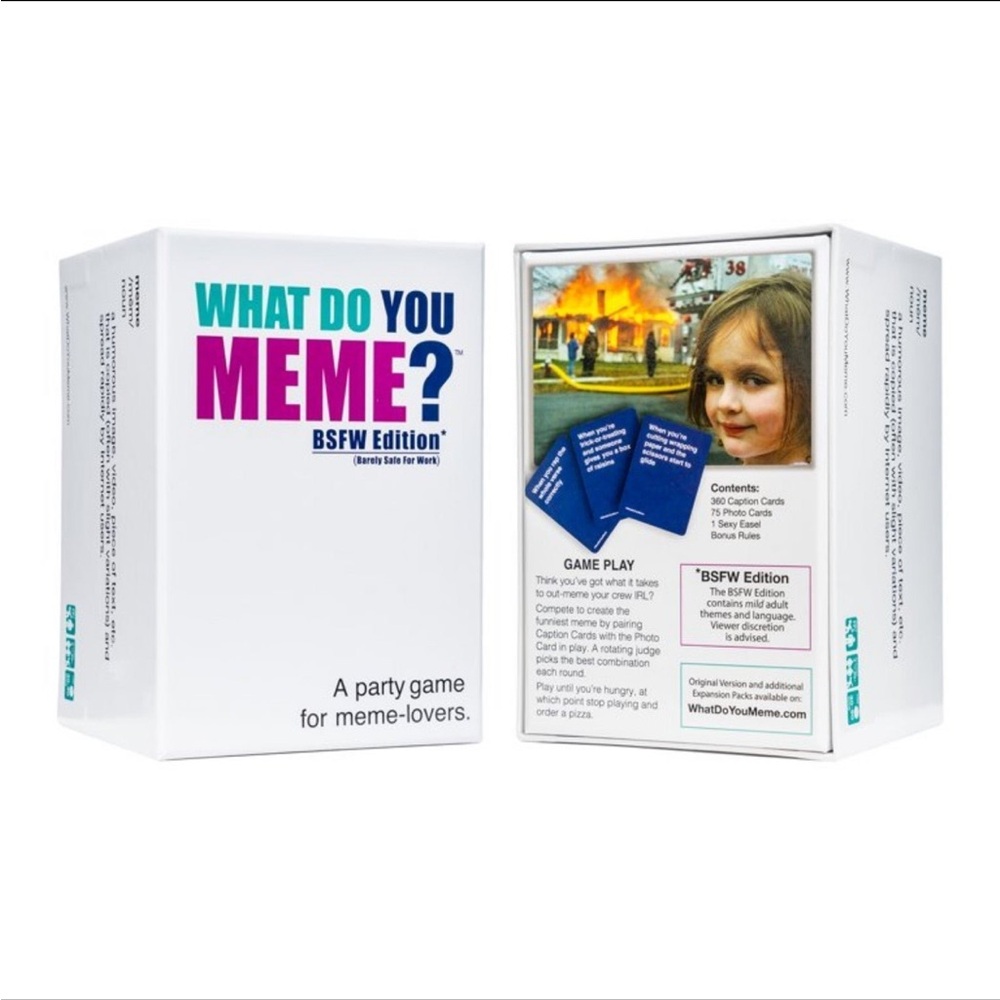 NWT What Do You Meme? Adult Party Game BSFW Version
